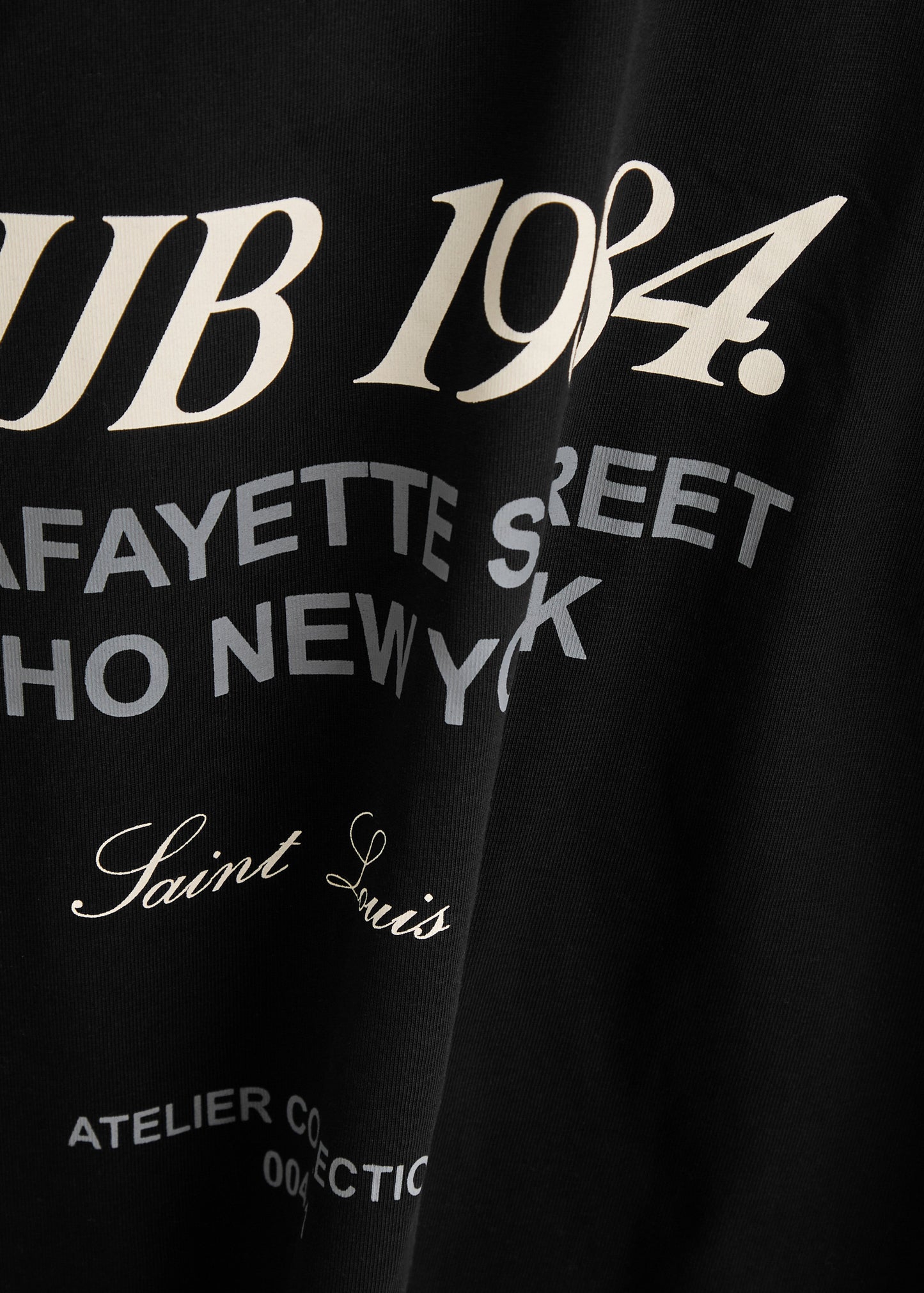 Soho Tee Black