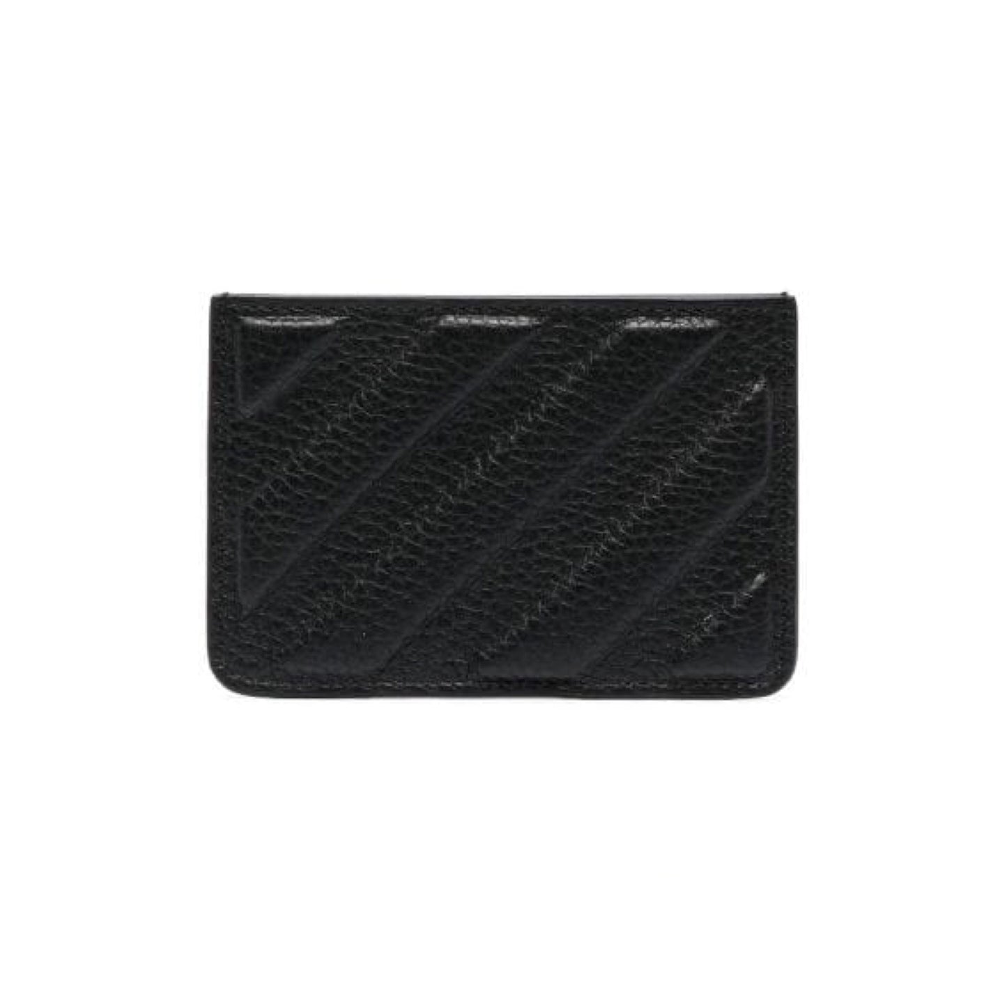 OFF-WHITE Leather Binder Card Holder