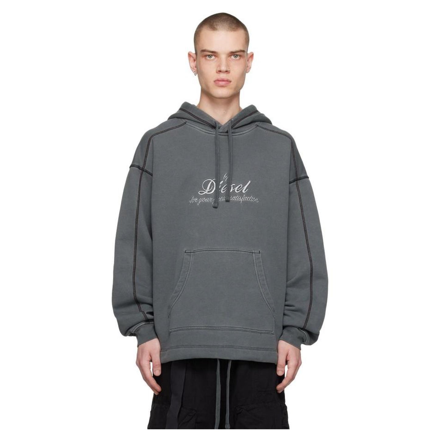 Diesel S Vulchood Hoodie Black