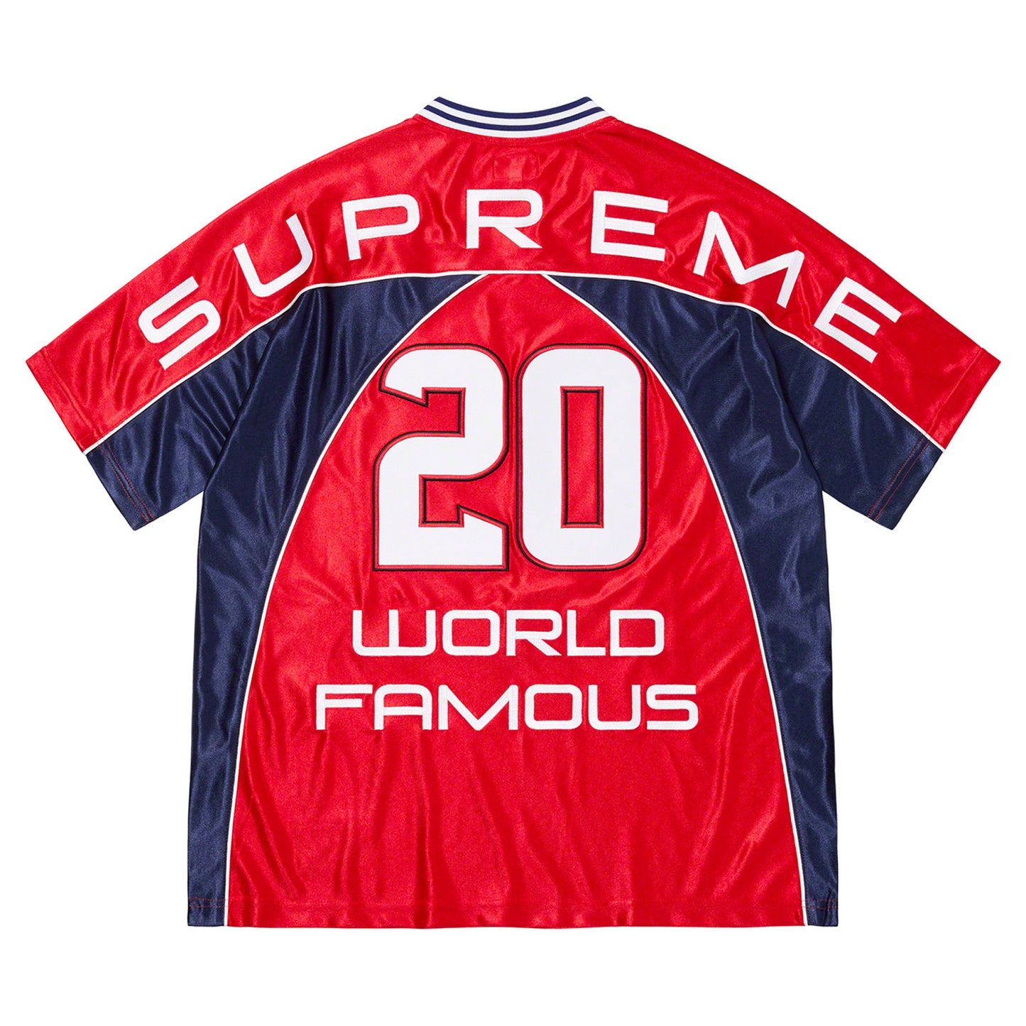 Supreme Paneled Jersey Red