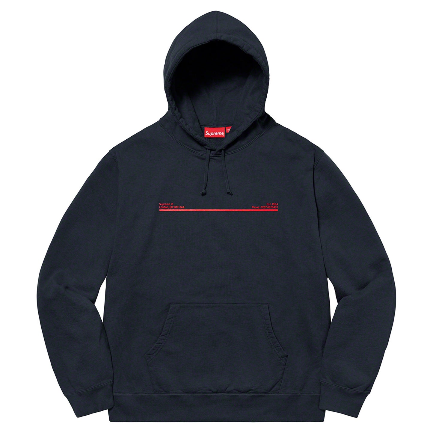 FW20 Supreme Shop Hooded Sweatshirt