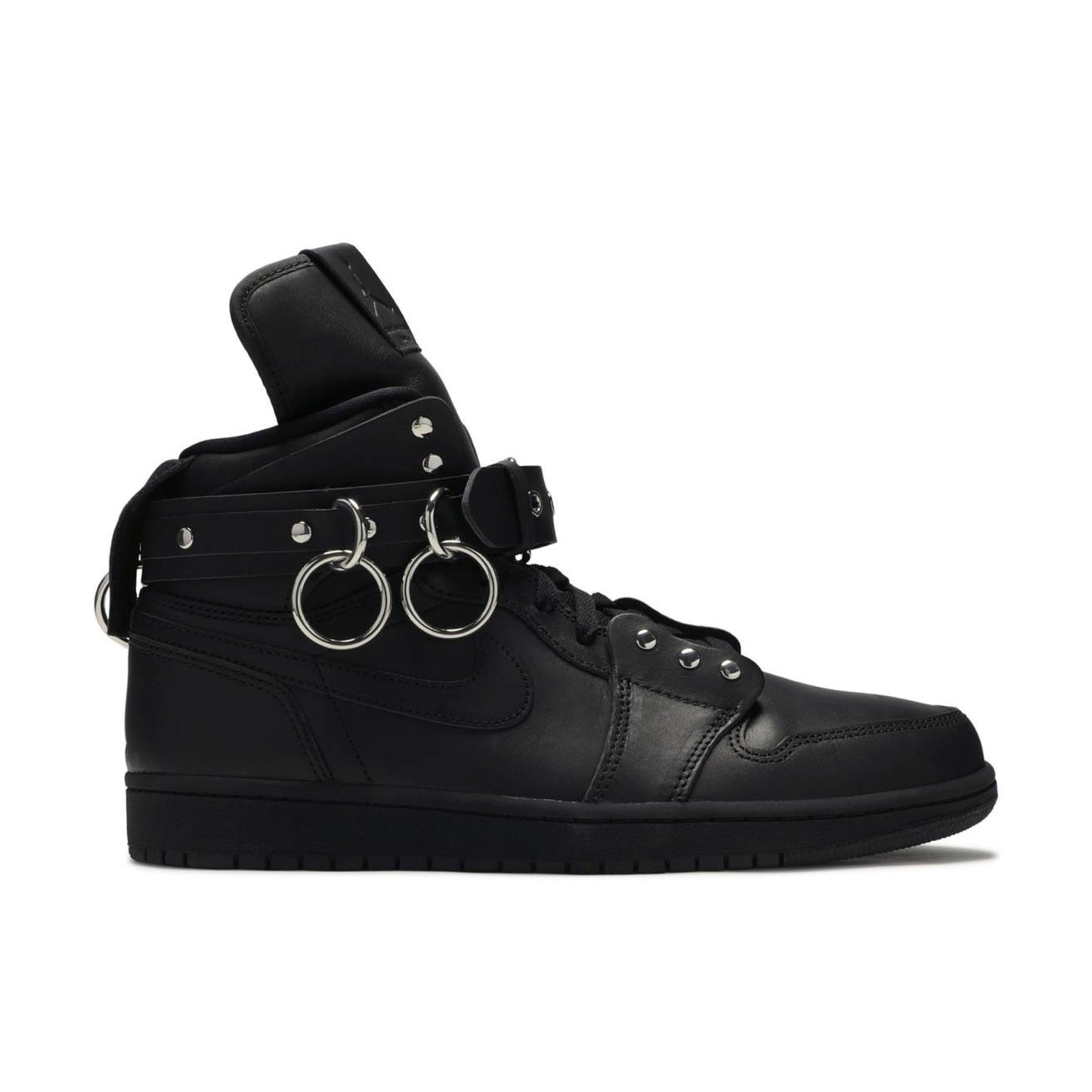 Comme Des Garcons x Air Jordan Retro 1 Strap High