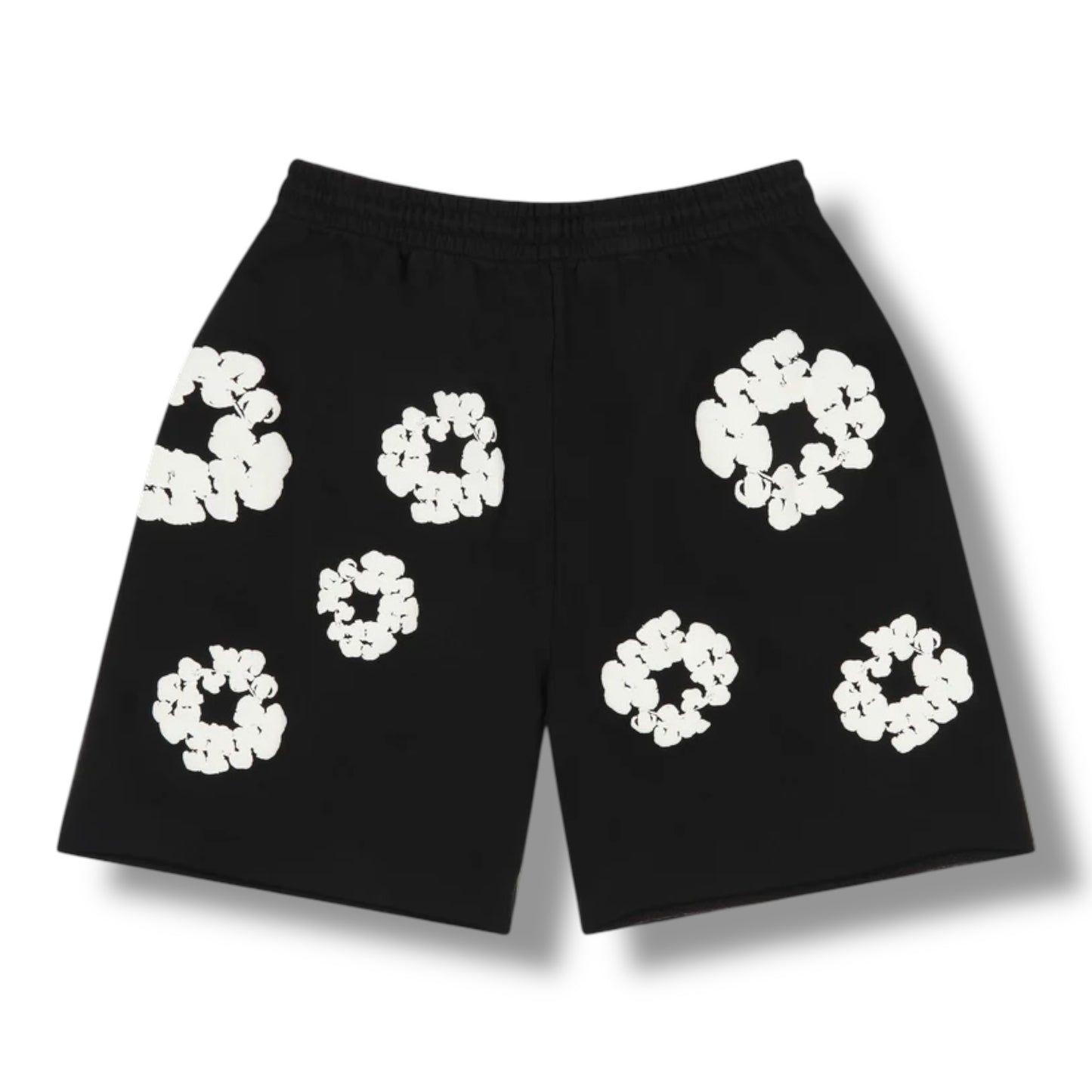 Denim Tears Cotton Wreath Shorts Black