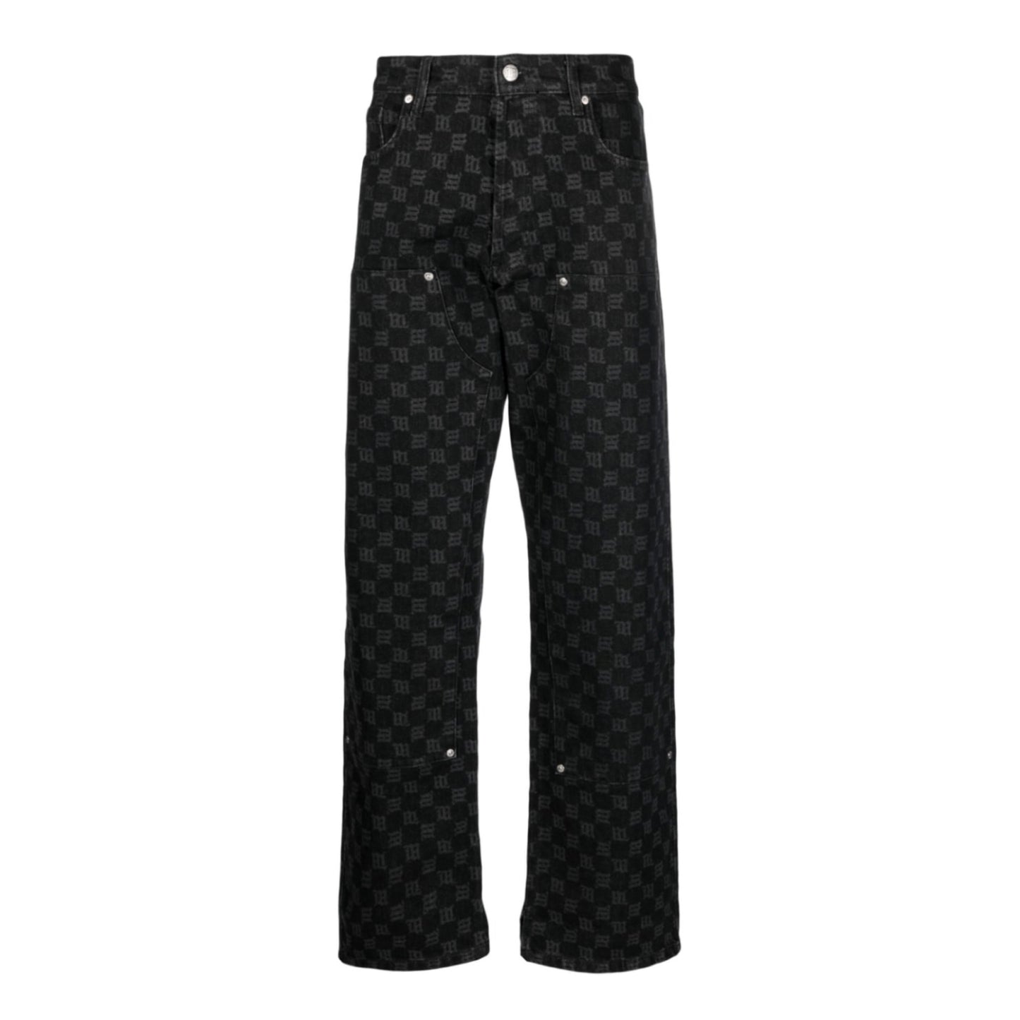 MISBHV MONOGRAM PRINT CARPENTER JEANS