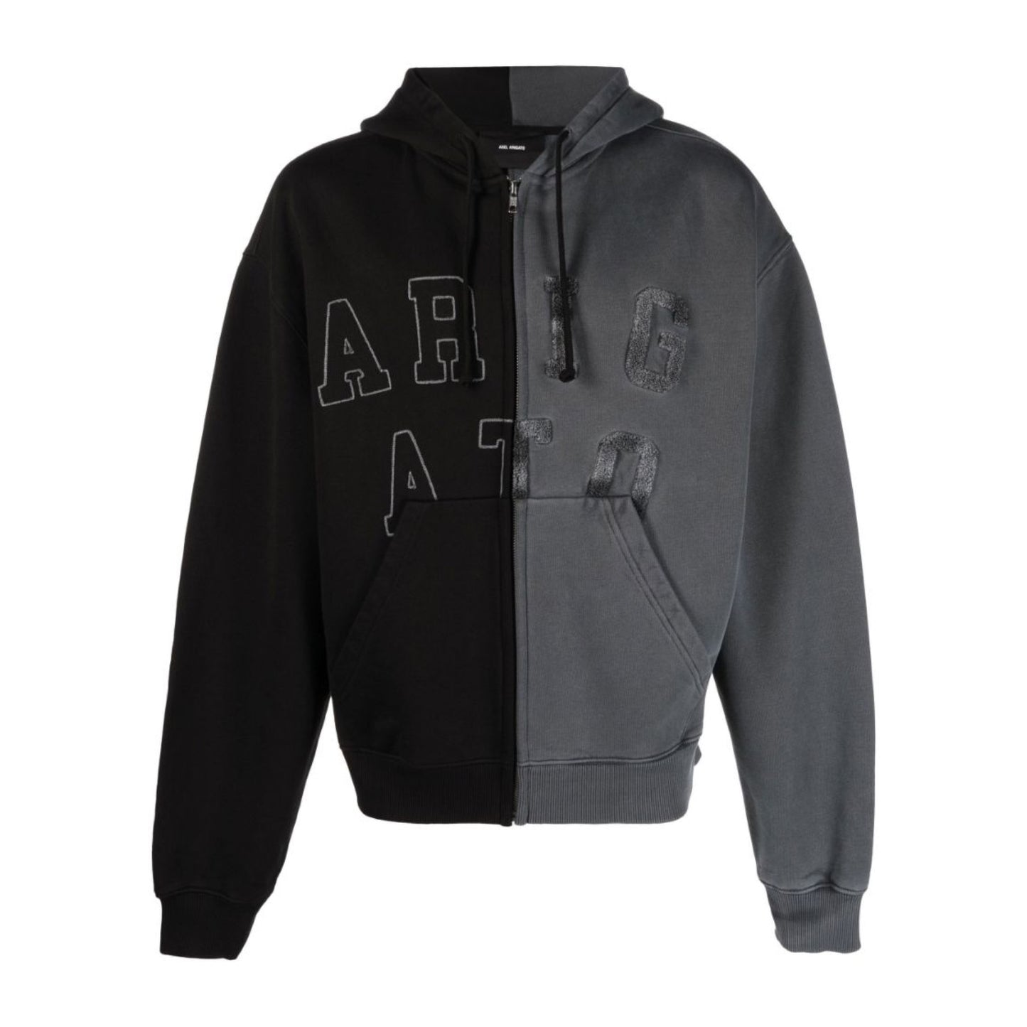 Axel Arigato Black Legend Zip-Through Cotton Hoodie