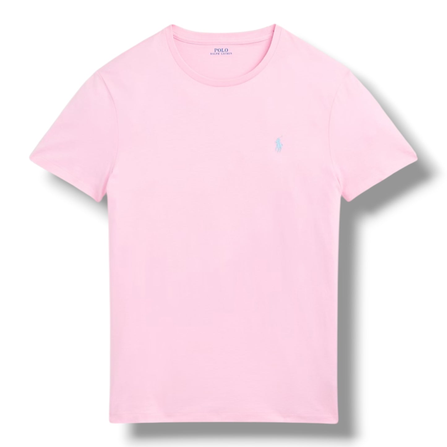 PRL Custom Slim Fit Tee Pink / Baby Blue