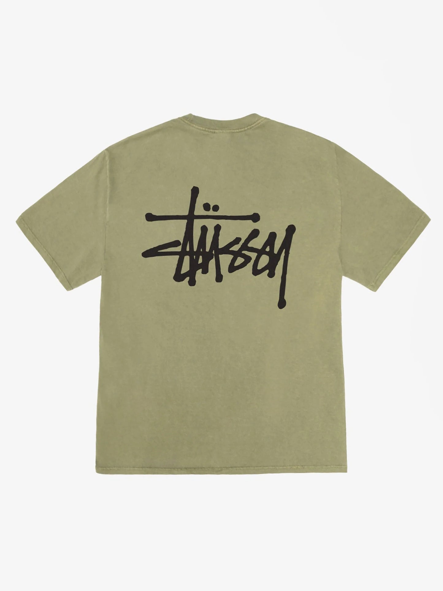Stüssy OG Logo Olive Tee