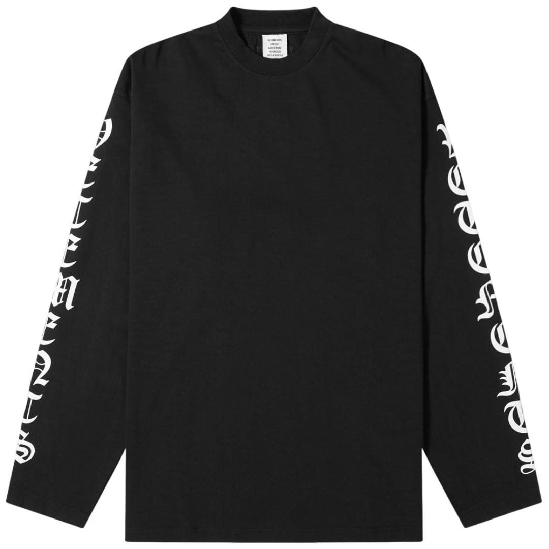 Vetements Vete Gothic LS Tee