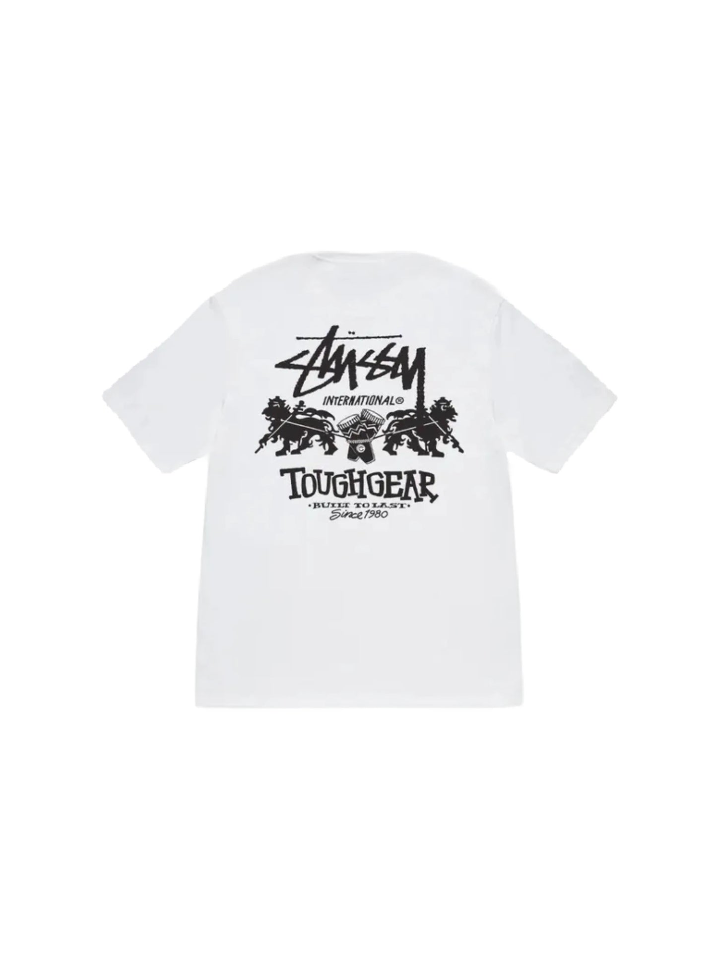 Stüssy Tough Gear International Tee White