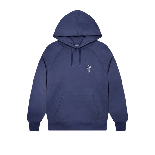 Trapstar Foundation Night Blue/White Hoodie
