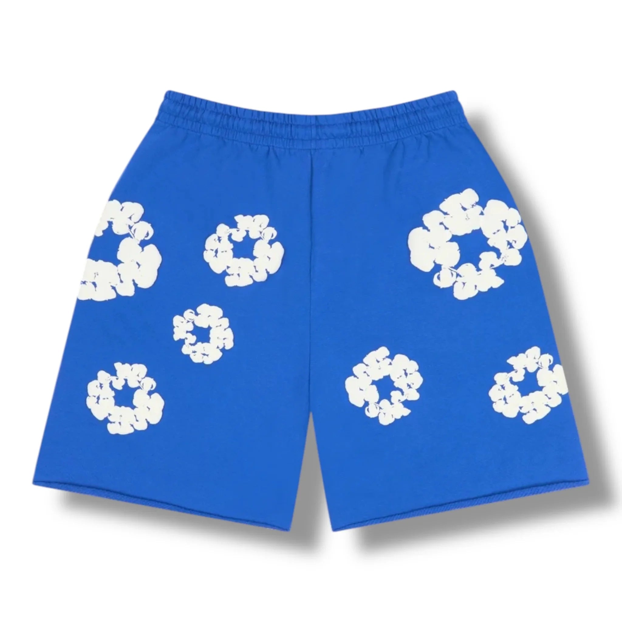 Denim Tears Cotton Wreath Shorts Blue