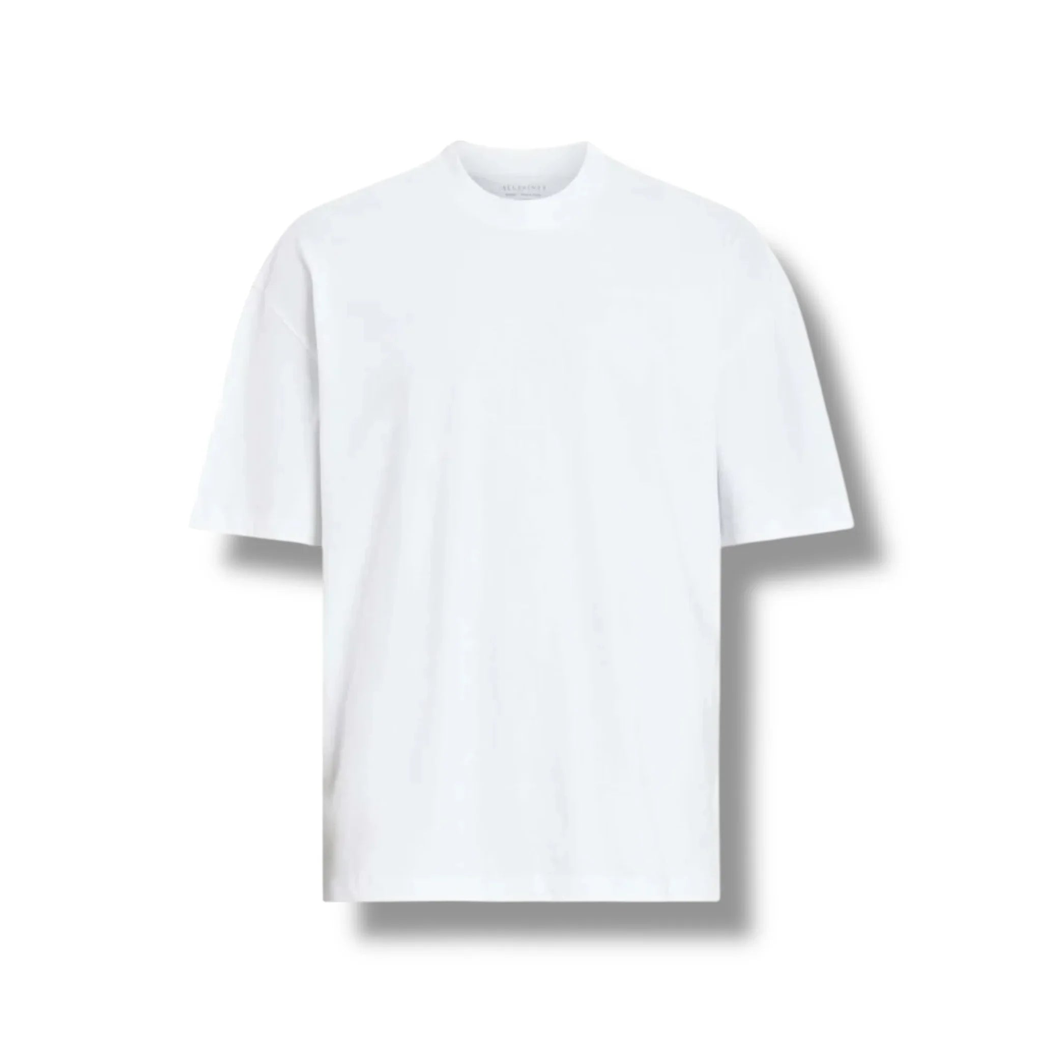 Allsaints Xander Flocked Print Logo Tee