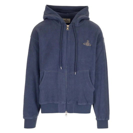 Vivienne Westwood Fleece Orb Zip Hoodie