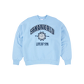 Syna College Crew Sweat Baby Blue