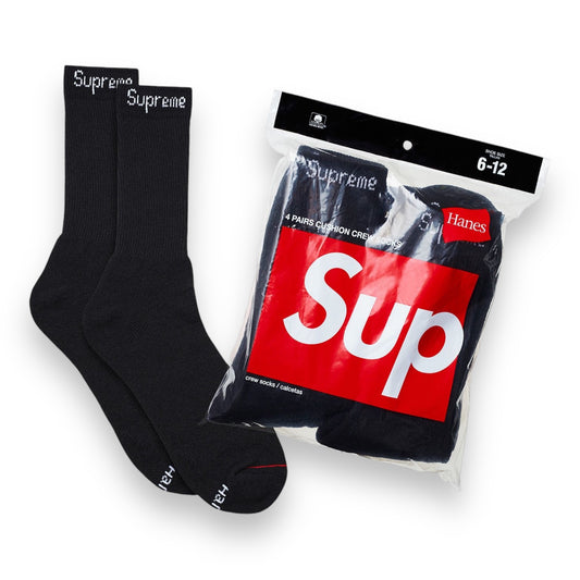 Supreme/Hanes Crew Socks (4IN1PACK)