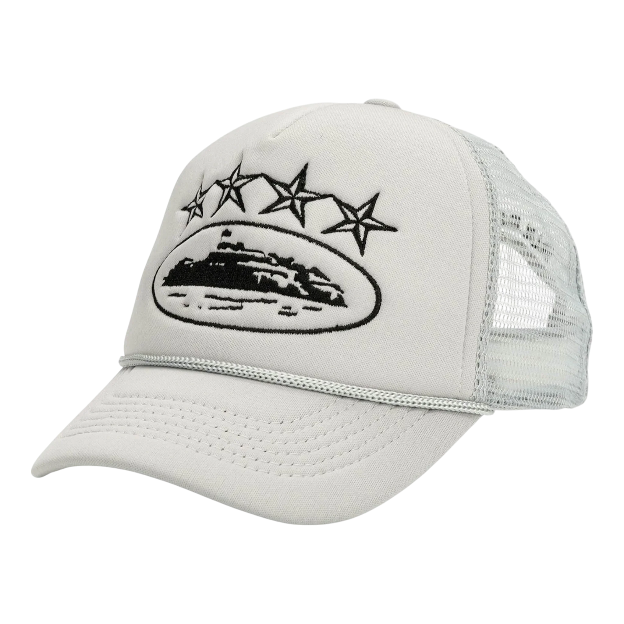 Corteiz Trucker Hat Grey
