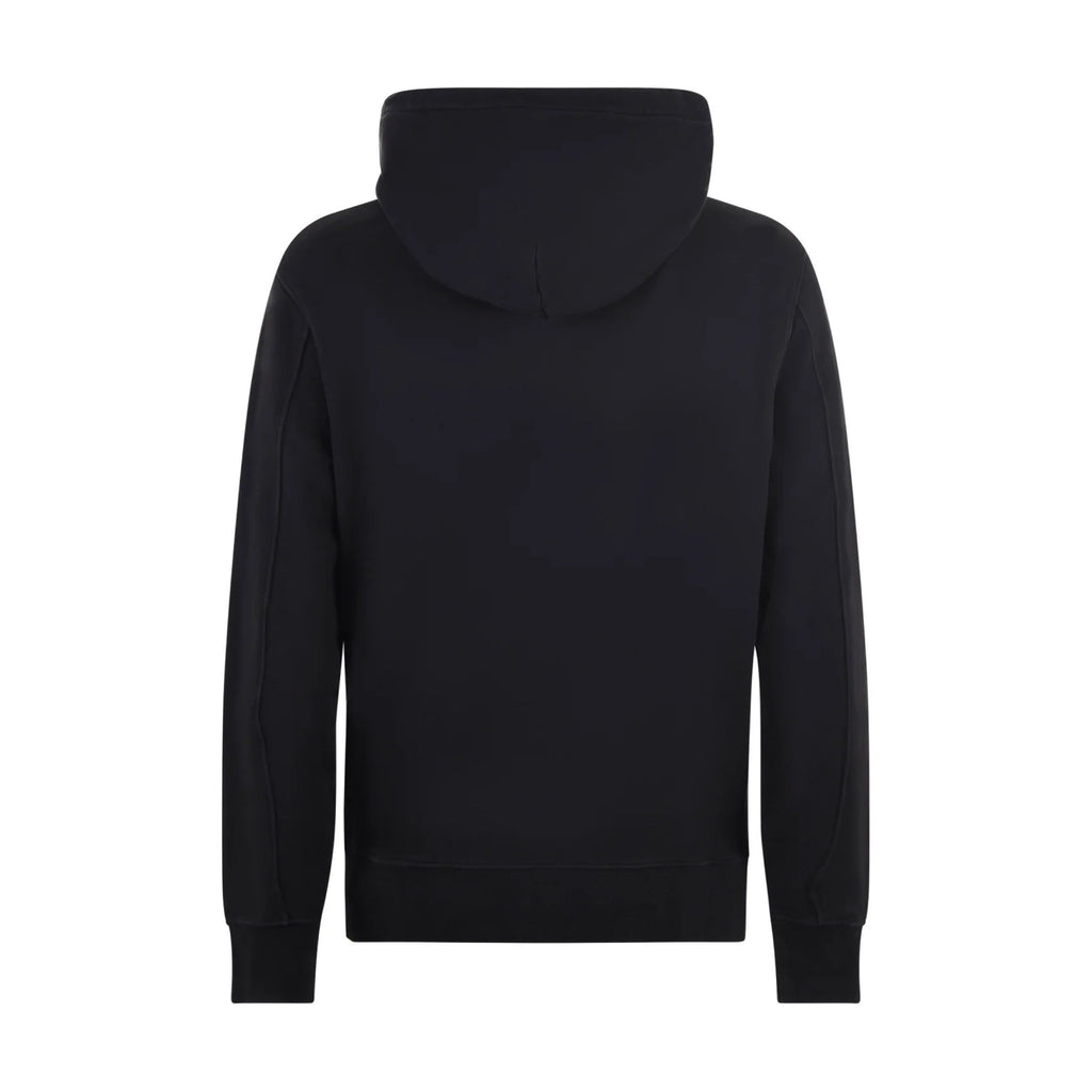 C.P. Company Brushed Fleece Logo Hoodie