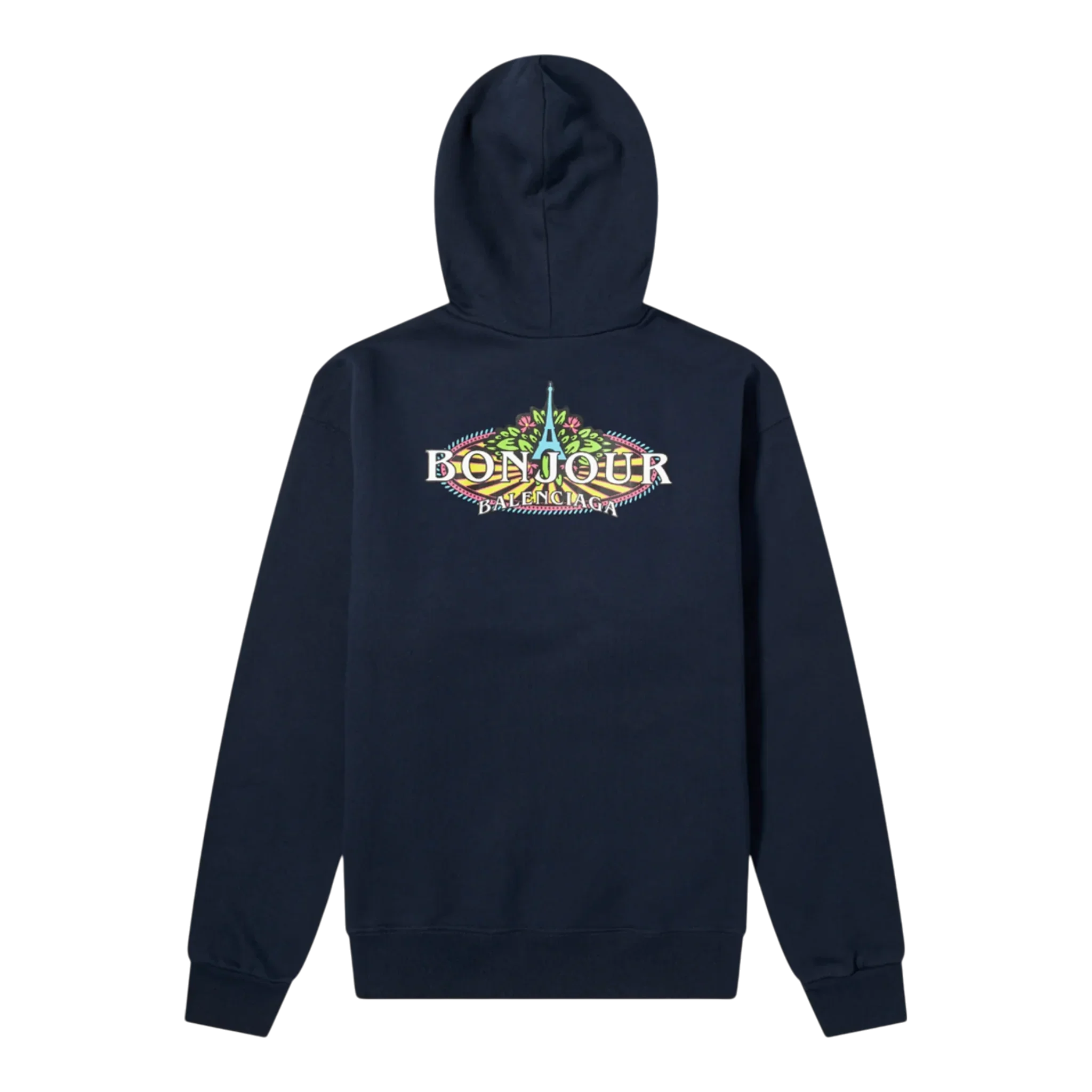 Bonjour Hoodie Navy