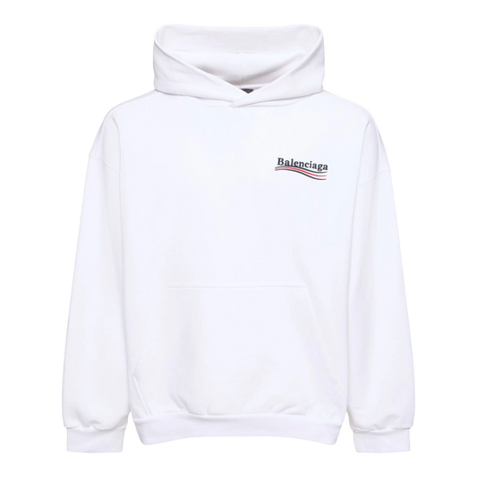 Political Campaign Hoodie White