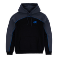 Pipe Hoodie Black Blue