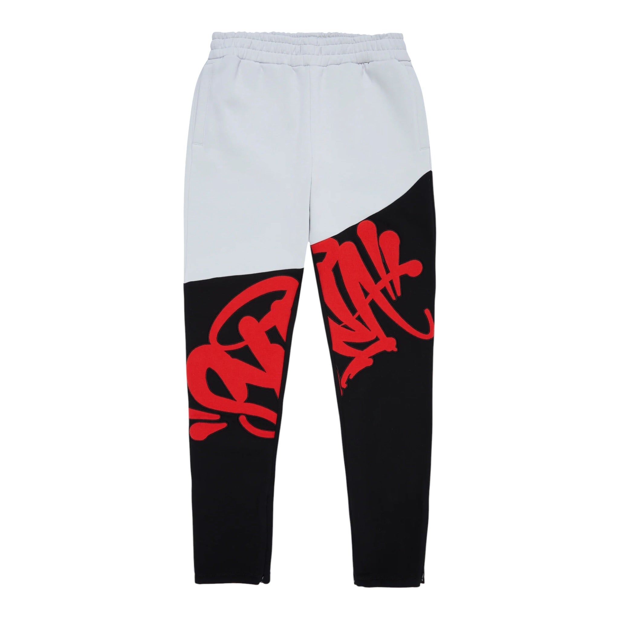 Synaworld Slice Logo Sweatpants Grey/Black/Red
