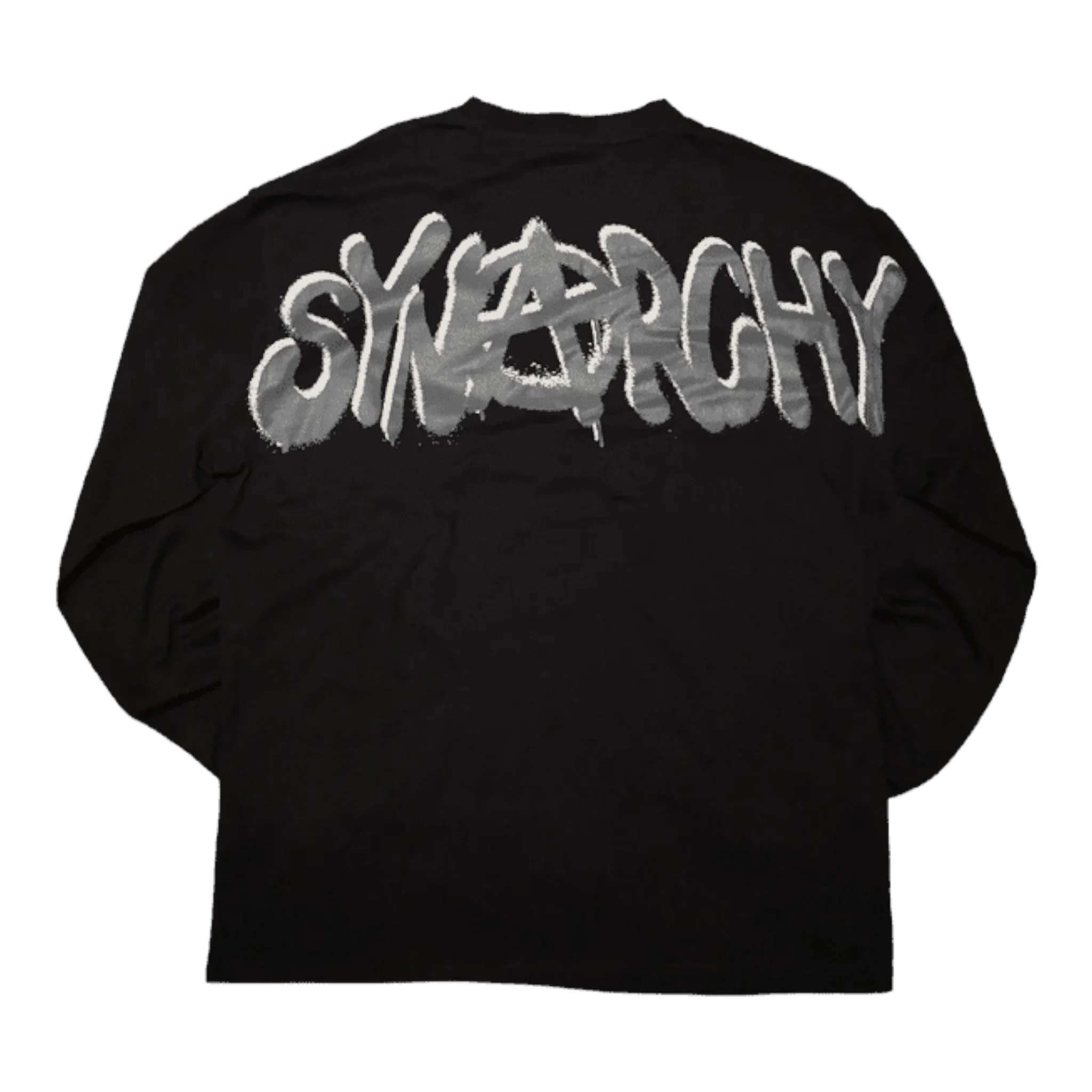 Synarchy Long Sleeve Black On Gray