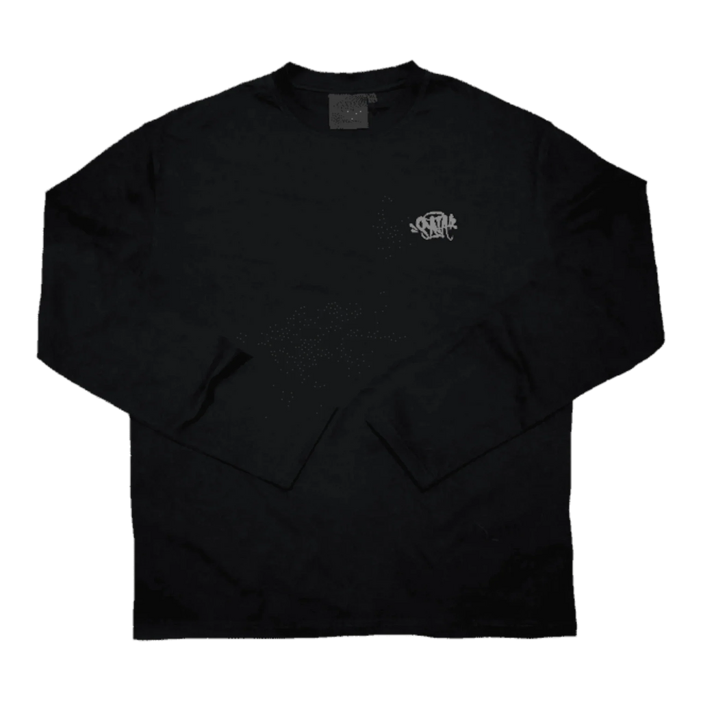 Synarchy Long Sleeve Black On Gray