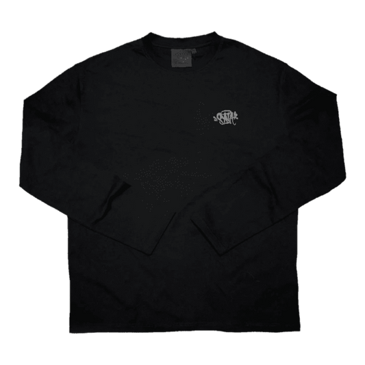 Synarchy Long Sleeve Black On Grey