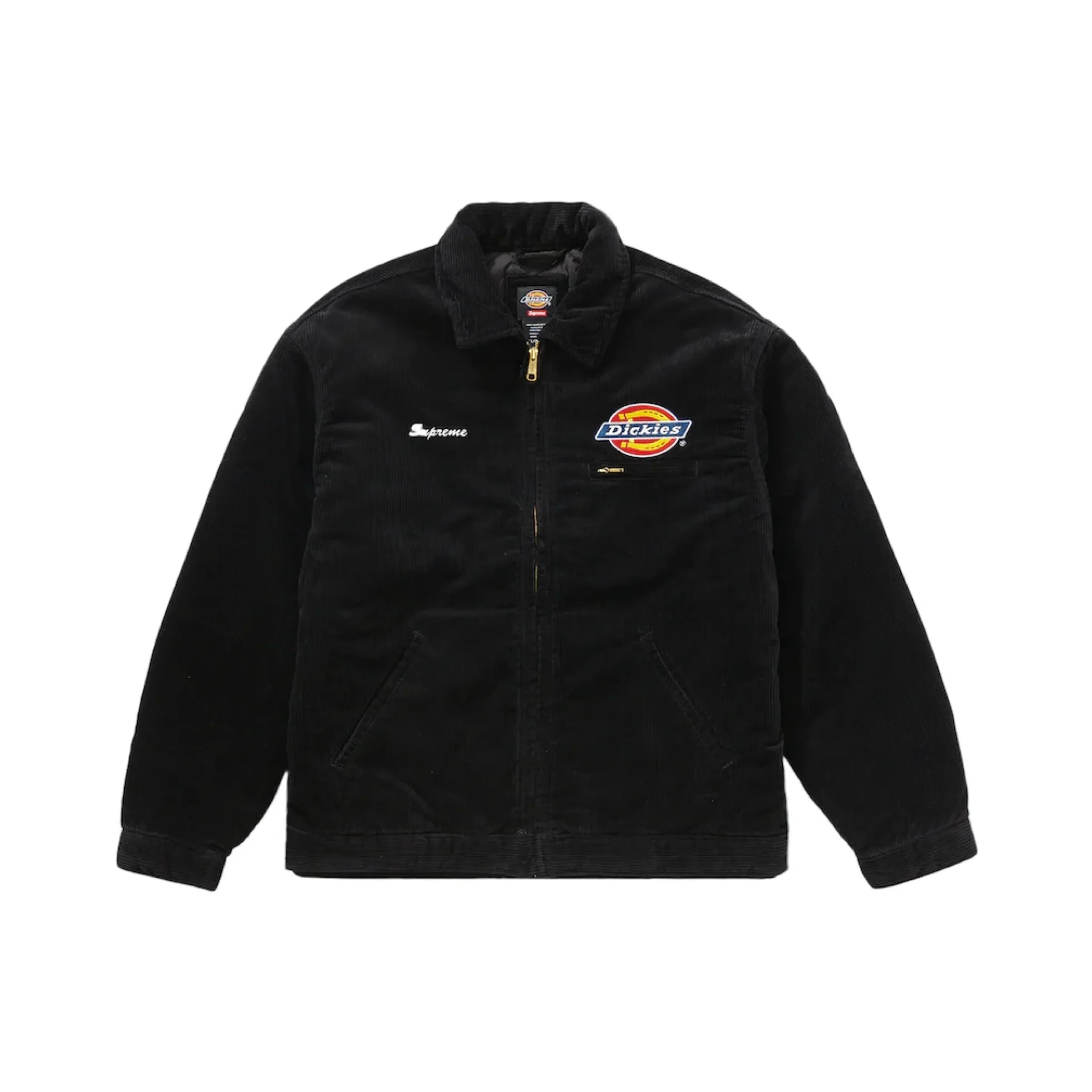 Supreme Dickies Corduroy Work Jacket Black