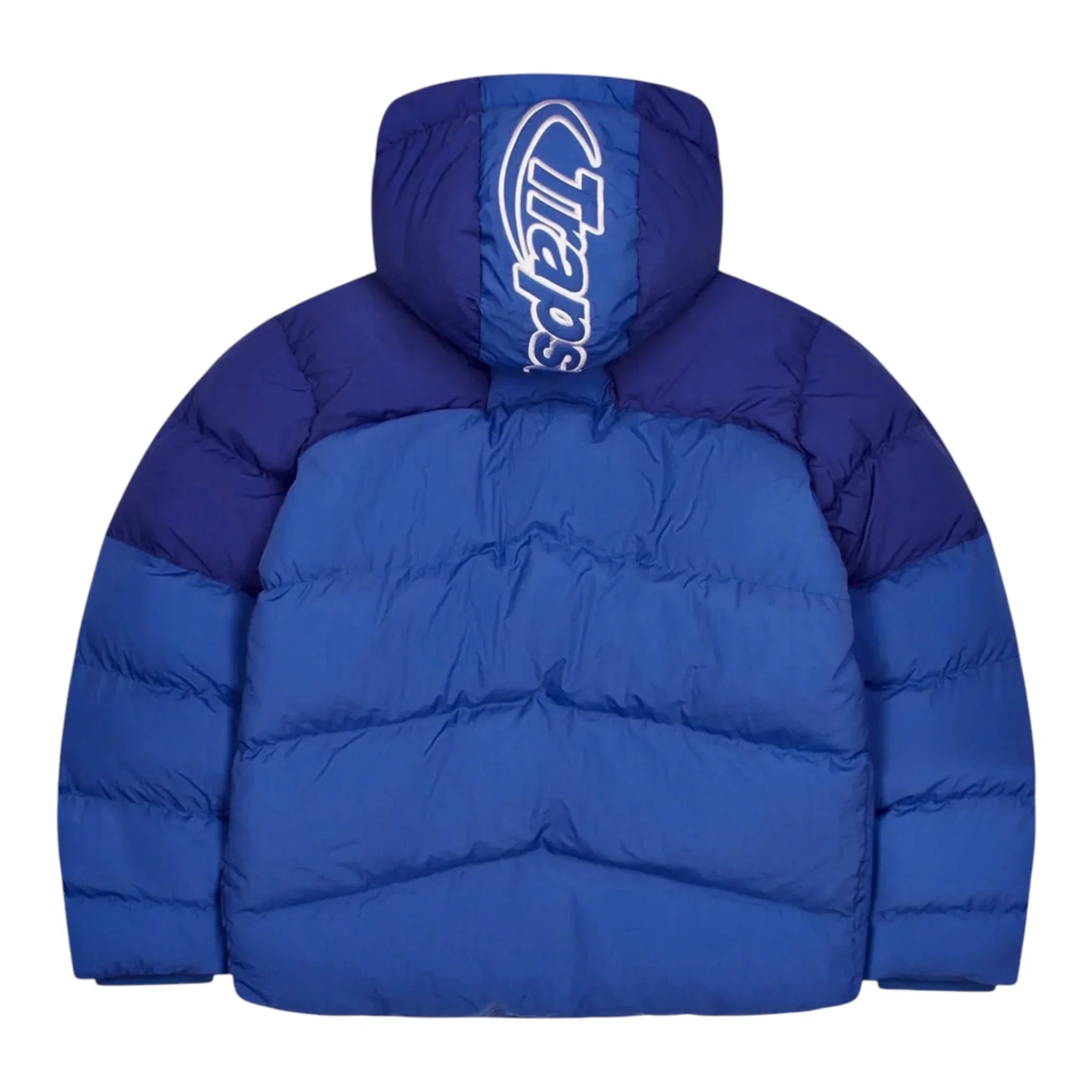 Trapstar Hyperdrive Hooded Puffer Hoodie Blue