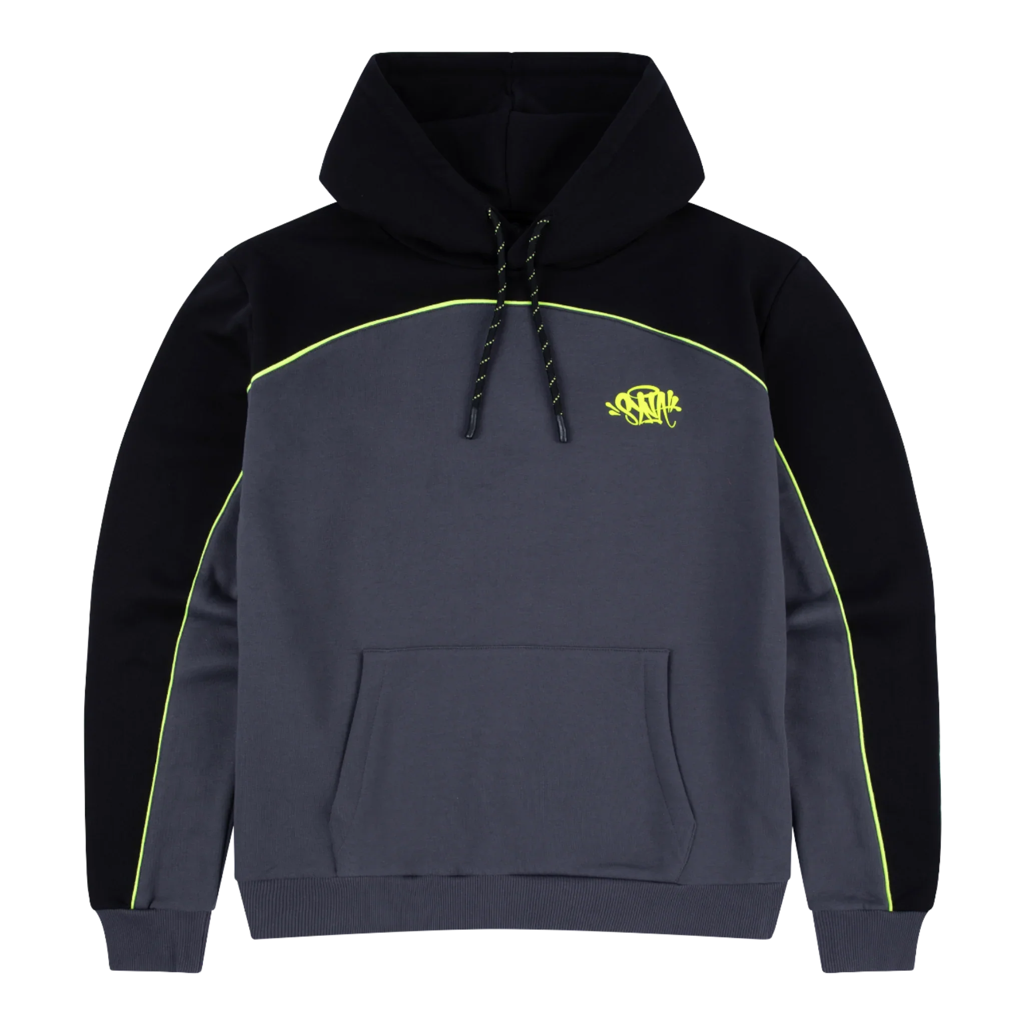 Pipe Hoodie Grey / Yellow