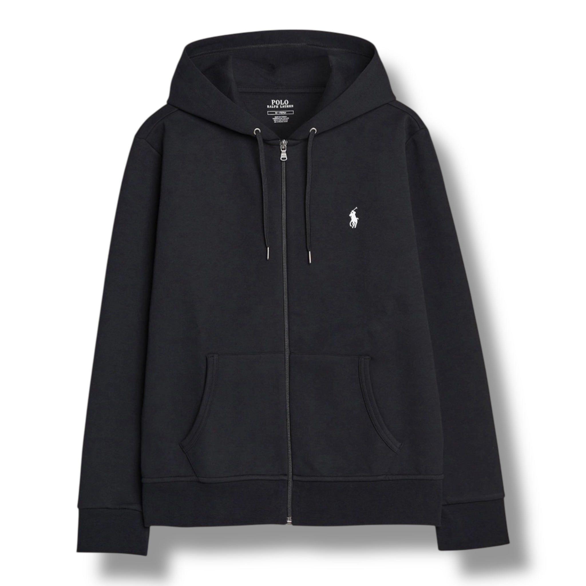Prl Zip Hoodie Black