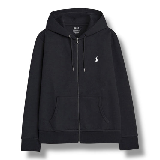 PRL ZIP HOODIE BLACK