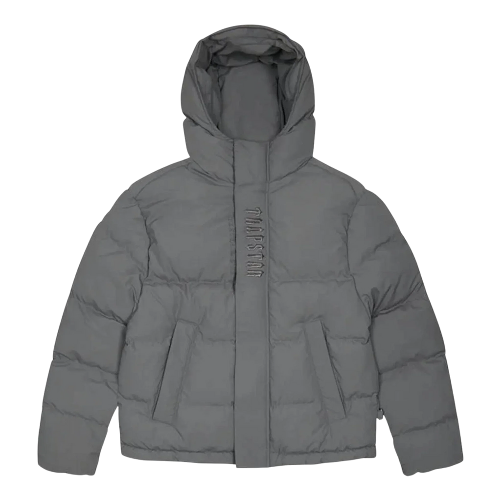 Decoded 2022 Hooded Puffer Grey