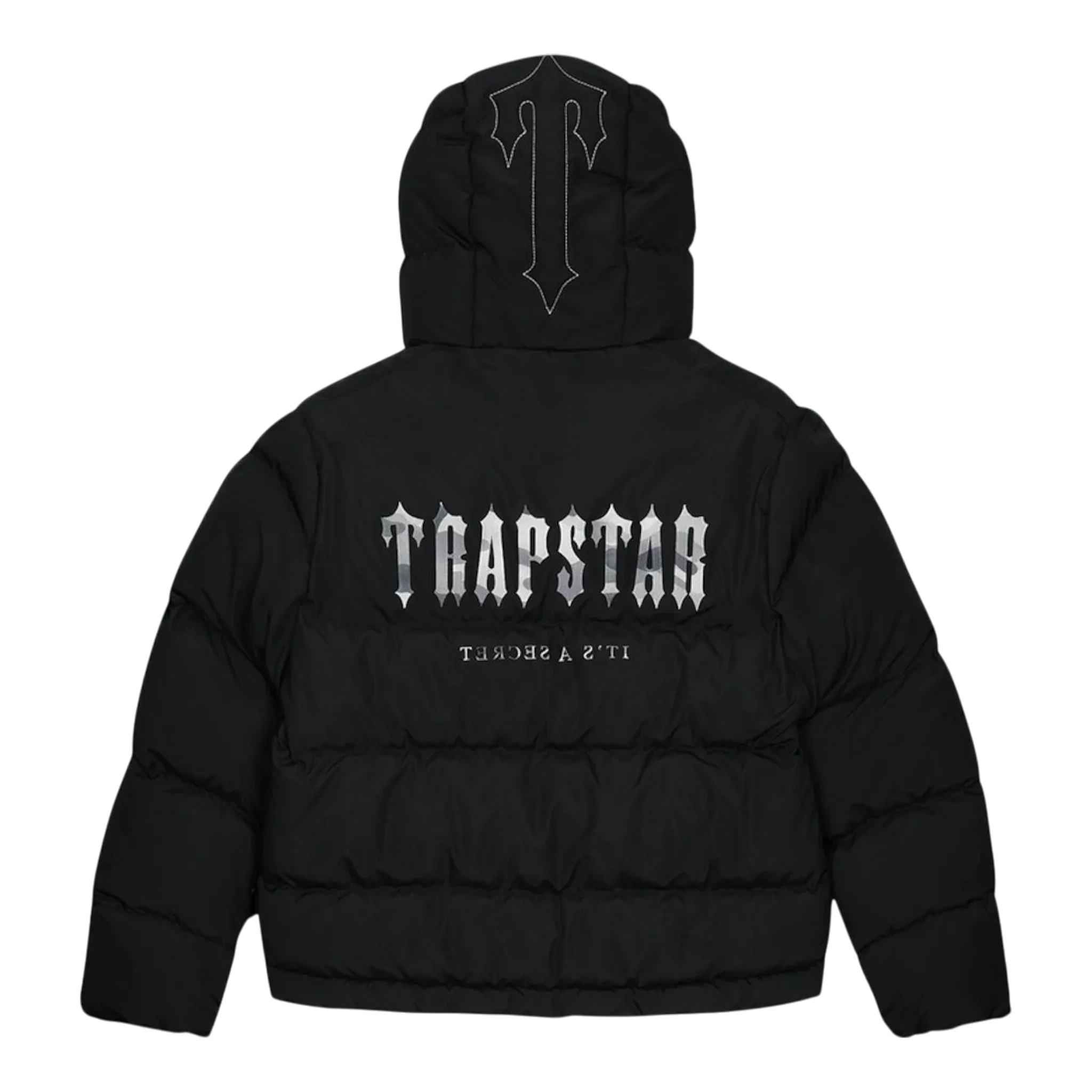 Decoded 2022 Hooded Puffer Black Camo