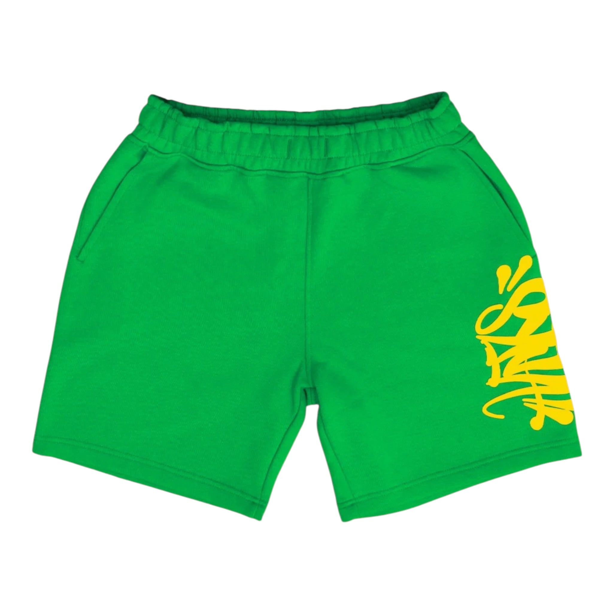 Syna Sideprint Short Green/Yellow
