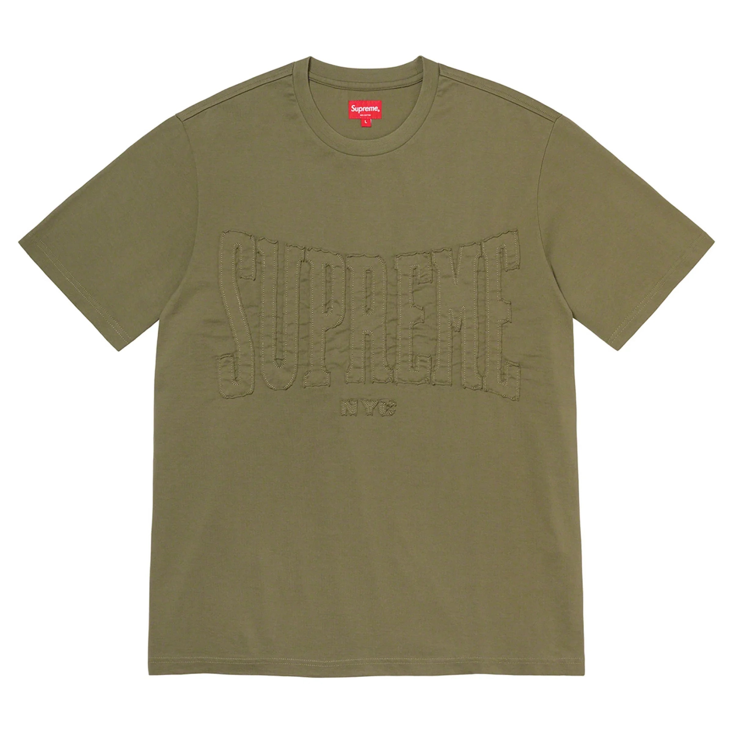 FW20 Supreme Cutout Logo Tee