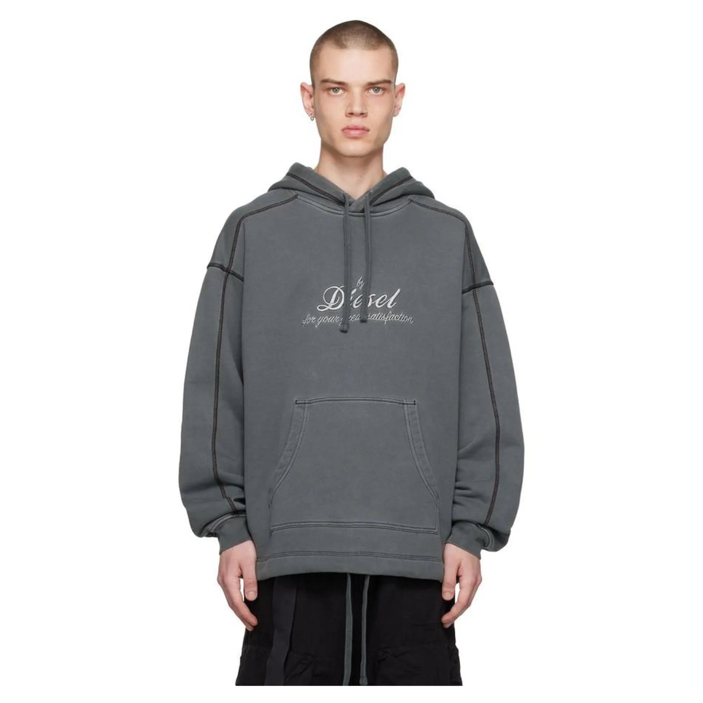 Diesel S Vulchood Hoodie Black