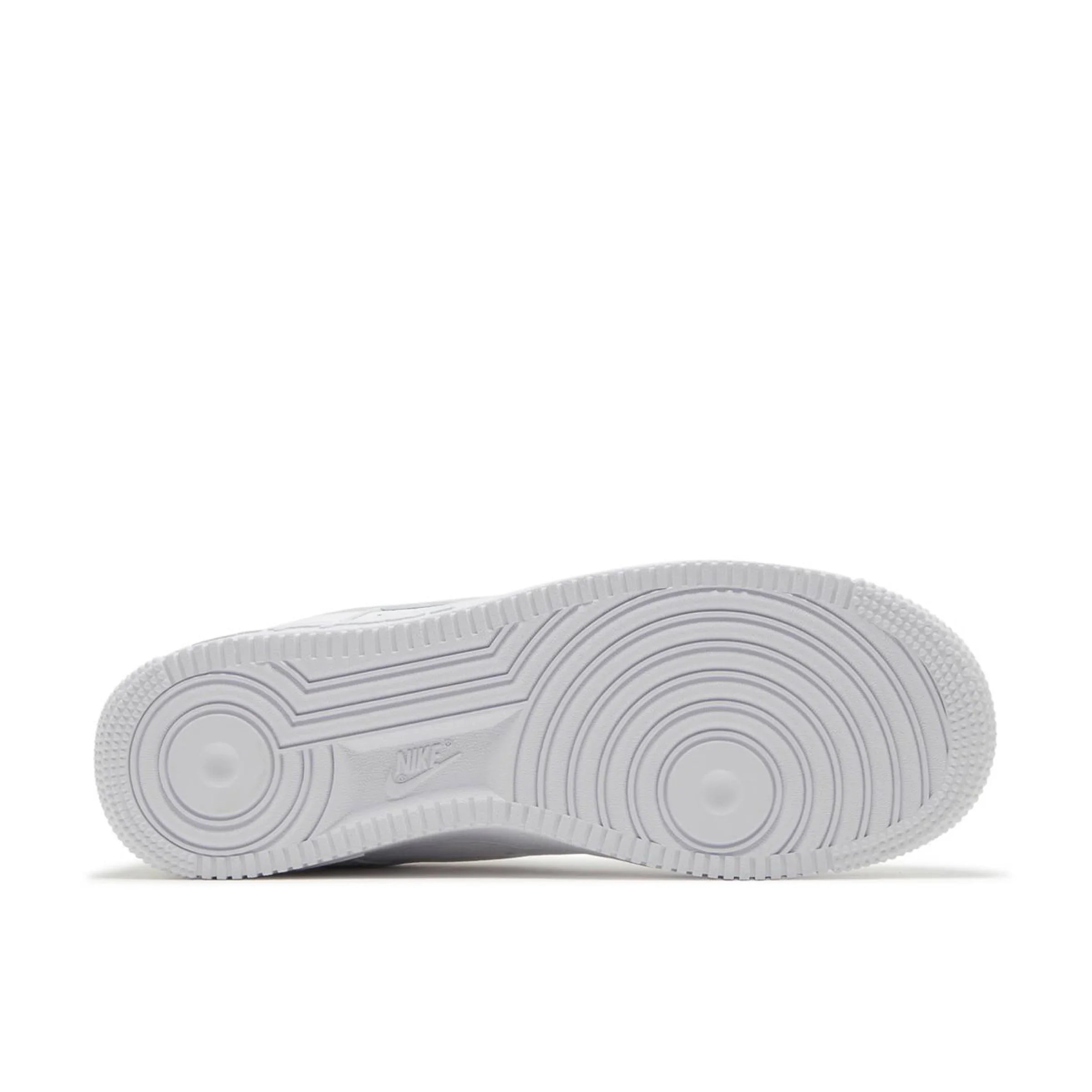 Nike beyaz Air Force 1 sneaker ayakkabı tabanı detaylı desenli tabanlık