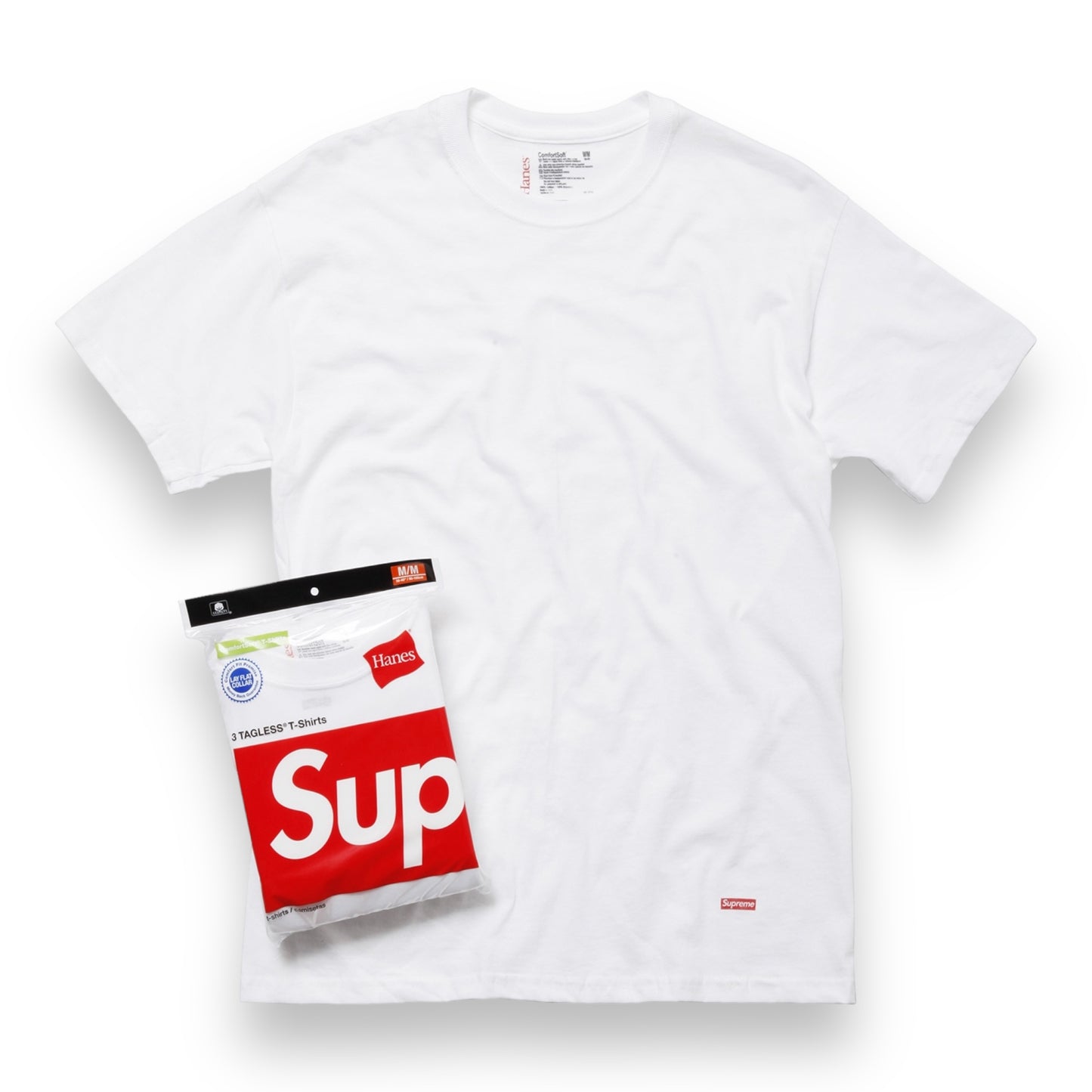 Supreme x Hanes Tagless Tshirt (3PCS)