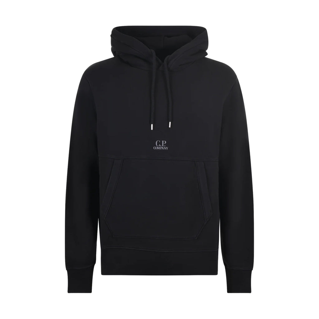 C.P. Company Brushed Fleece Logo Hoodie