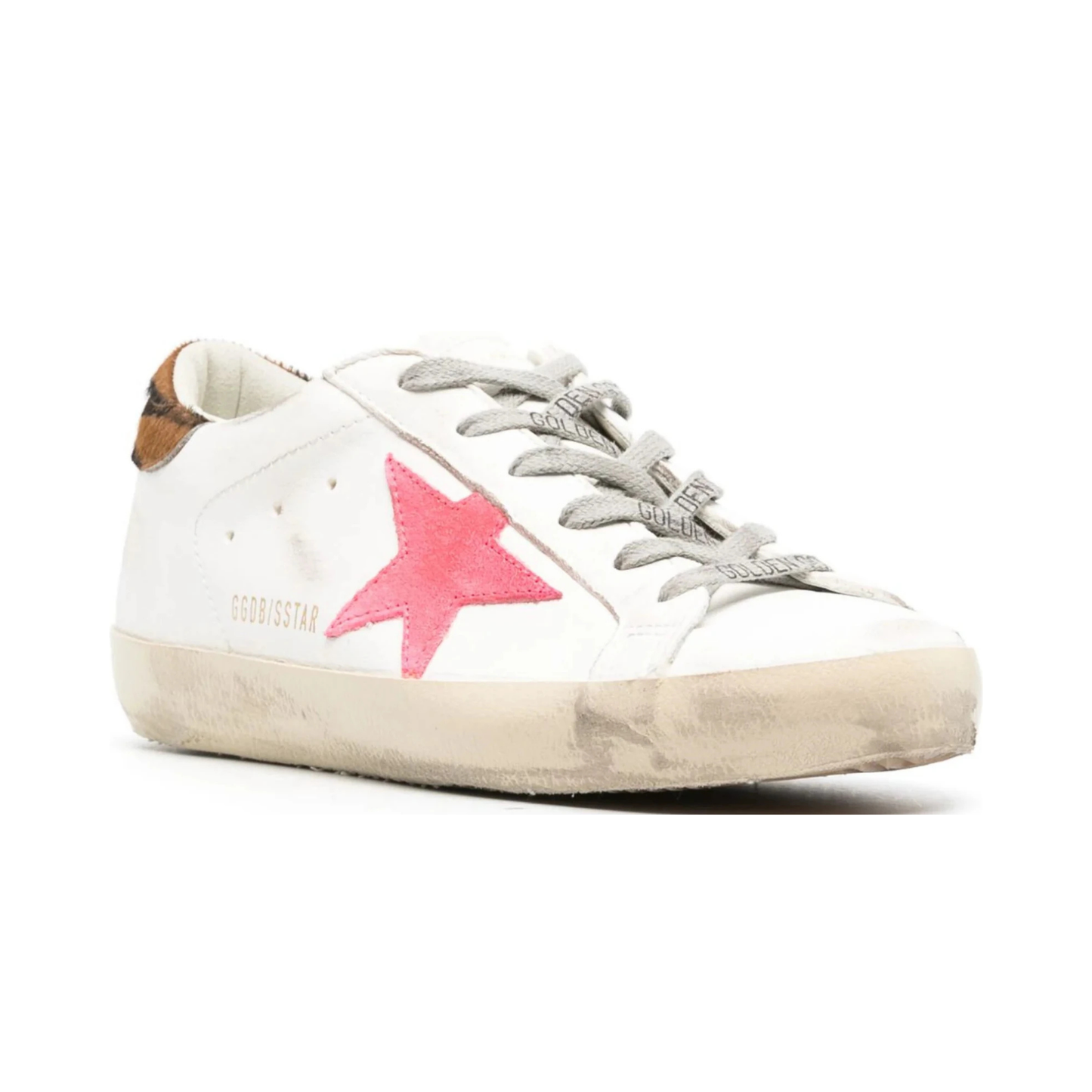 Golden Goose Superstar Leopard Pink