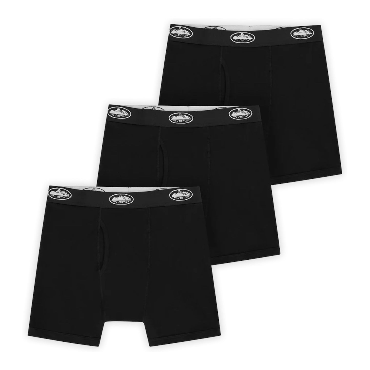 Corteiz Black Alcatraz Boxer 3 Pack