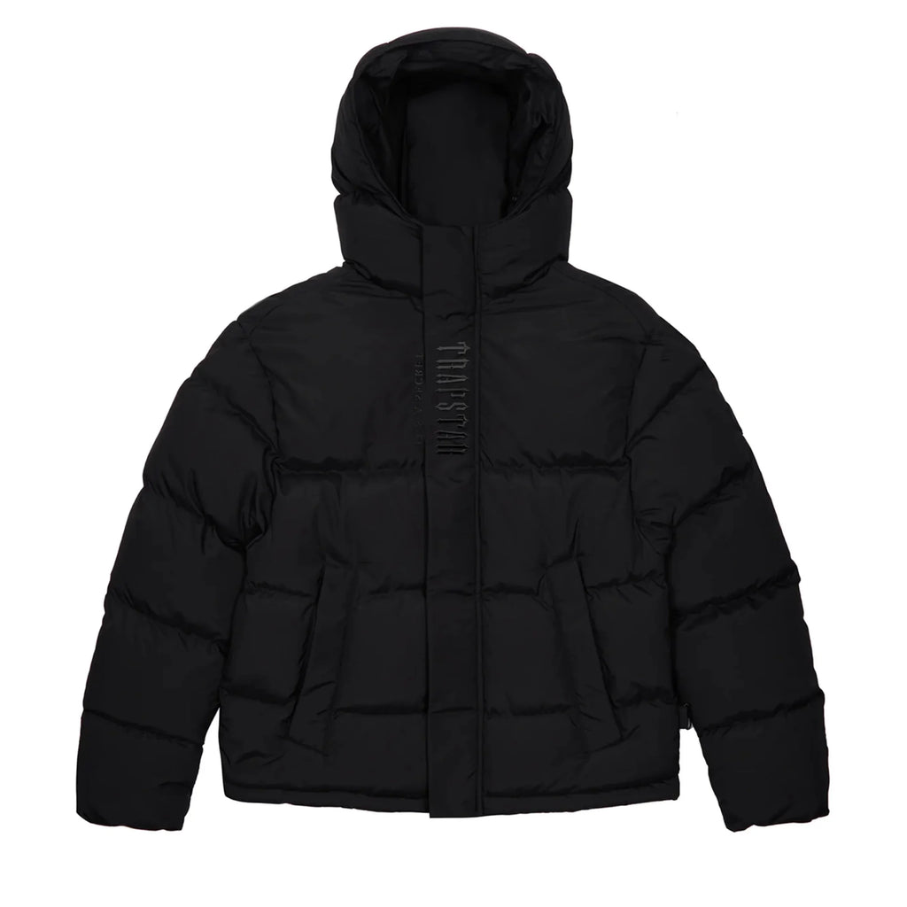 Trapstar Decoded Hooded Puffer 2.0 Black Edition