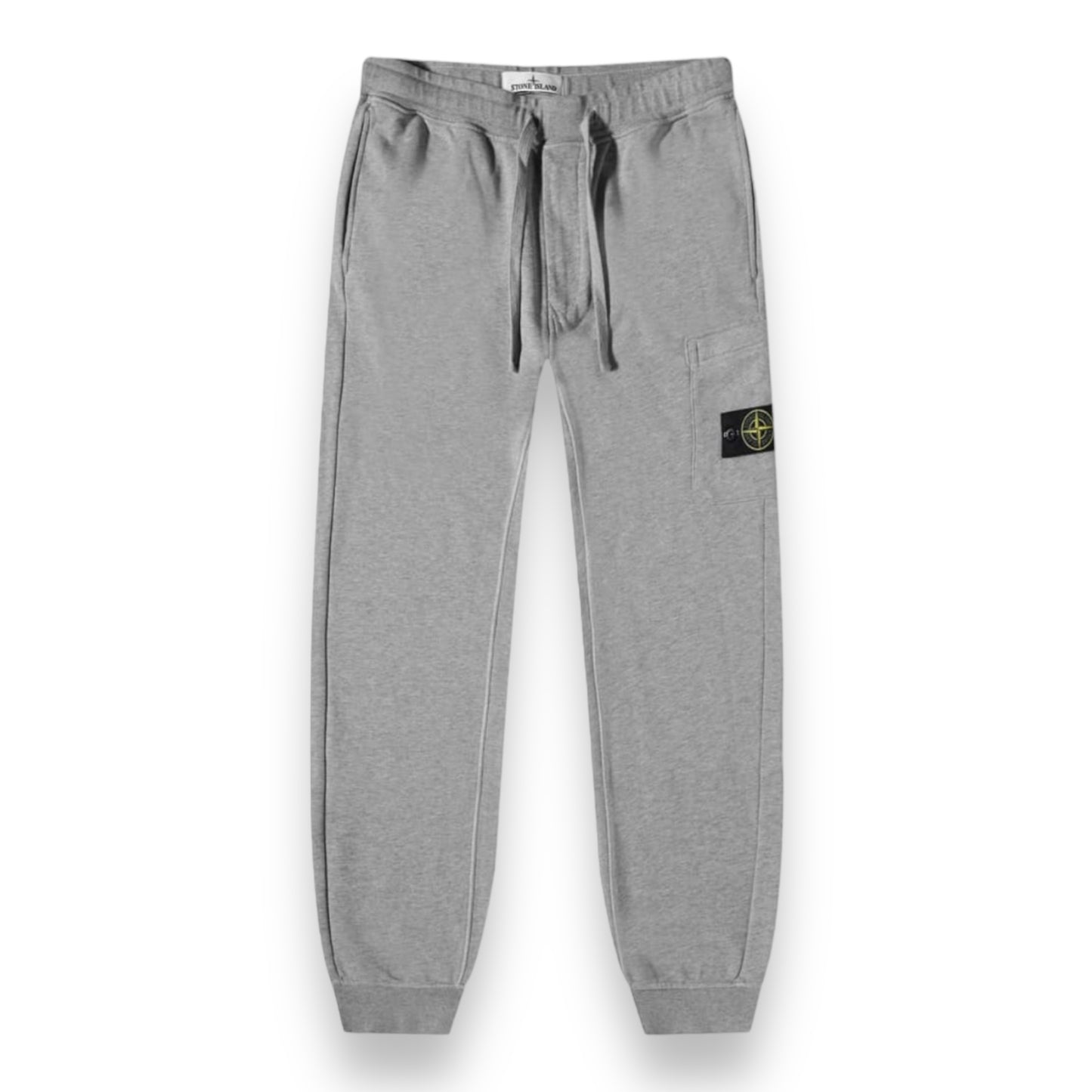 Stone Island Garment Dyed Pocket Jogger Grey Marl