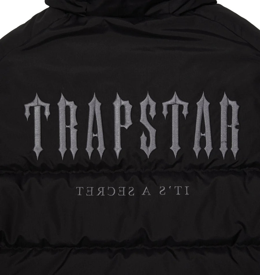 Trapstar Decoded Hooded Puffer 2.0 Black / Grey