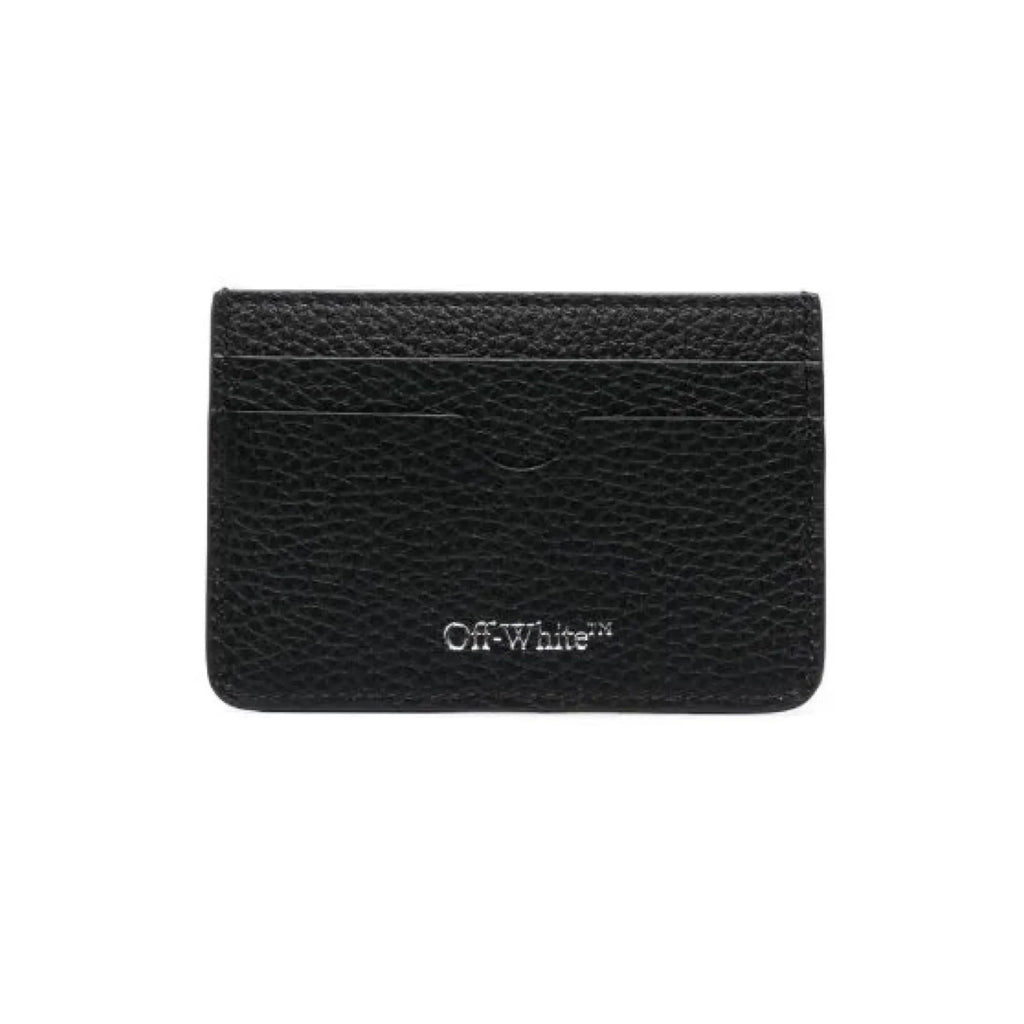 OFF-WHITE Leather Binder Card Holder