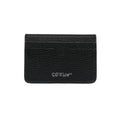 OFF-WHITE Leather Binder Card Holder