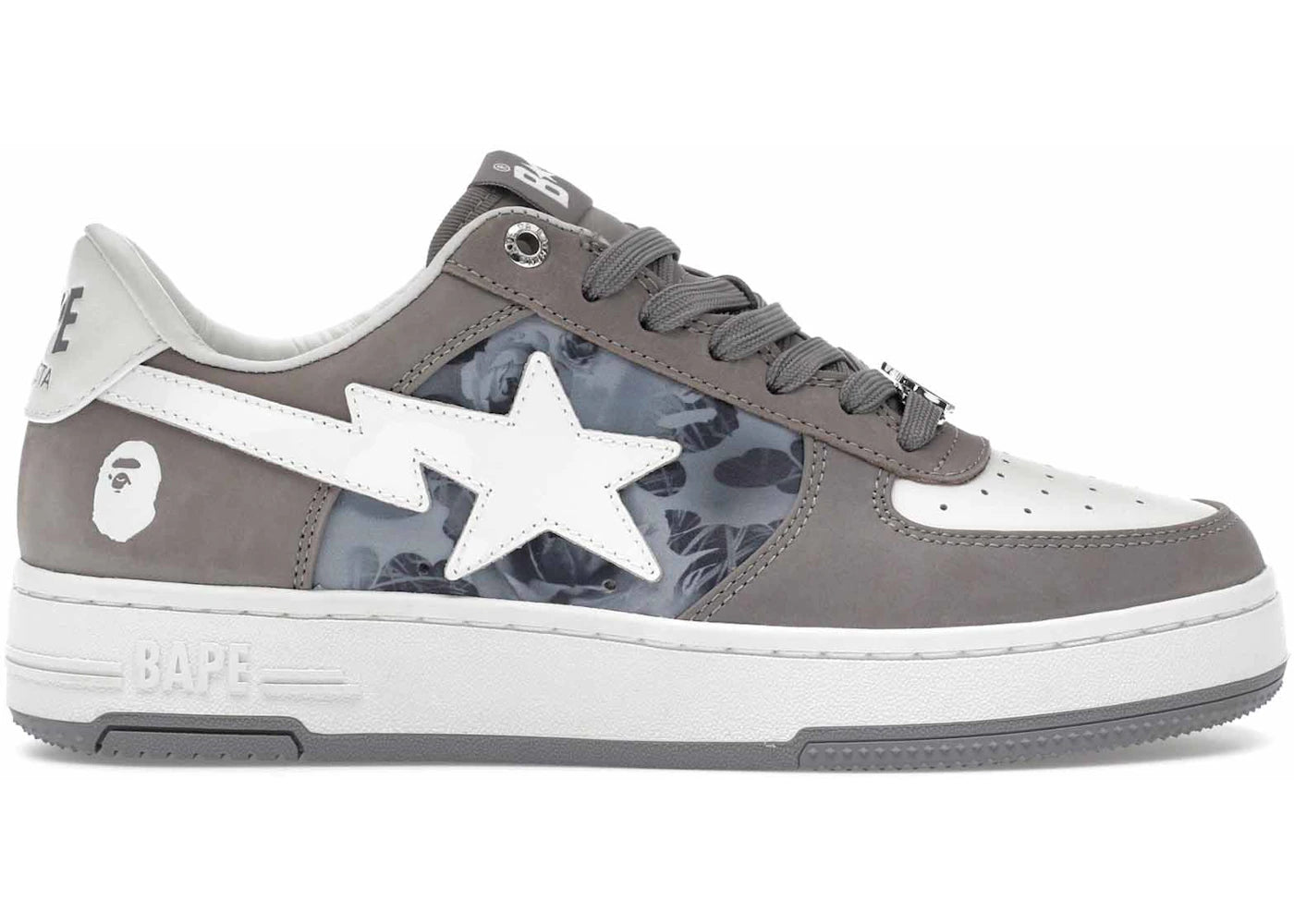 A Bathing Ape Bape Sta #2 Gray Roses
