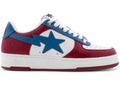 A Bathing Ape Bape Sta #3 Red Blue Ostrich